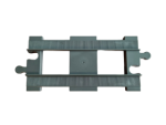 Lego Duplo rails straight (6377) new-dark gray