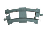 Lego Duplo rails curved (6378) new-dark gray