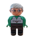 Lego Duplo Figur Opa   (4555pb166)