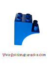 Lego Duplo Bogenstein 2x3x3 gelber Träger  (Duphalfarc) blau